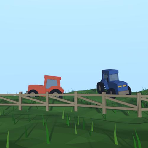 Low Poly Farm preview image